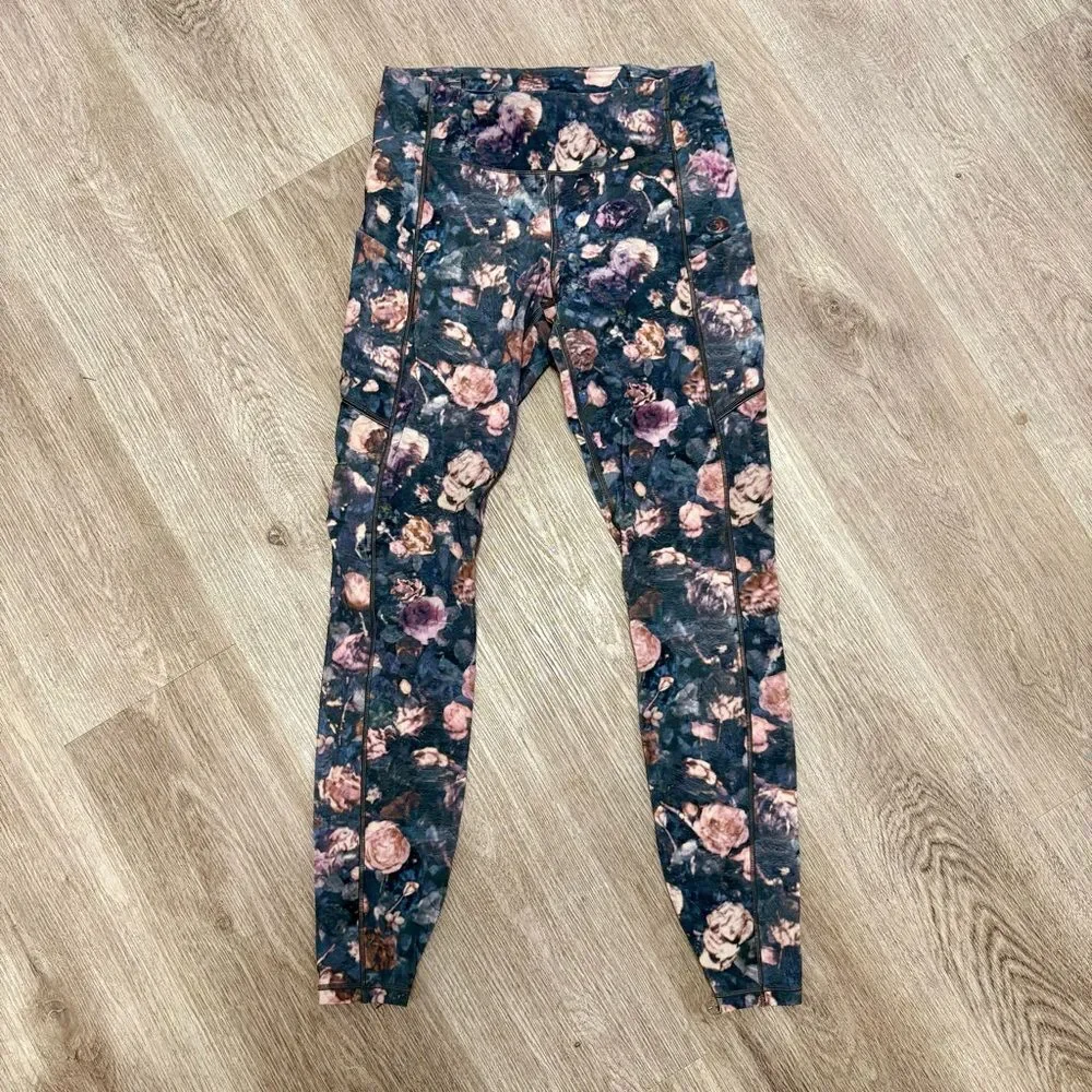 Lululemon Speed Up Tight Frost Rose Multi C3*